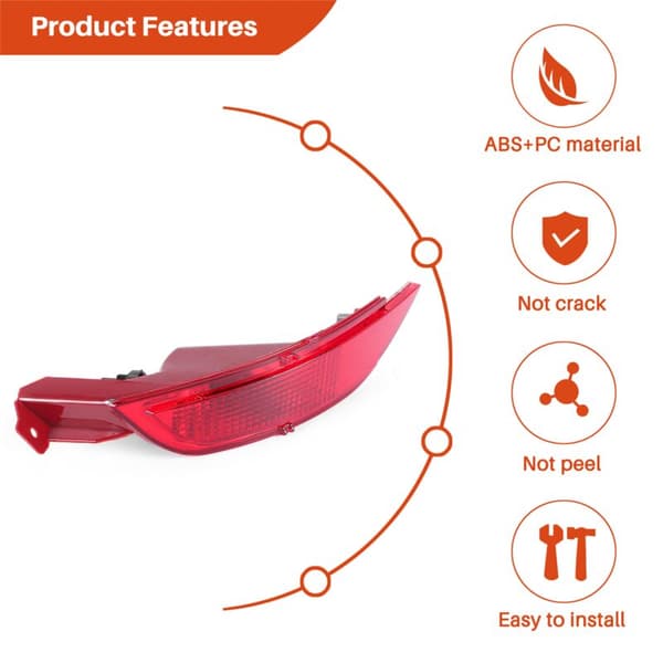 Left Rear Fog Light Brake Light for Fiesta Mk7 2008-2012