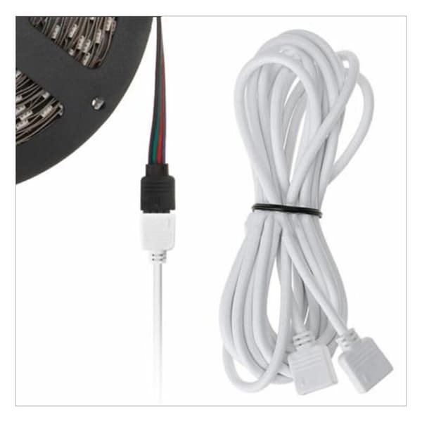 Forlængerkabel med 4-polet stik til LED-strips (2,5 m)