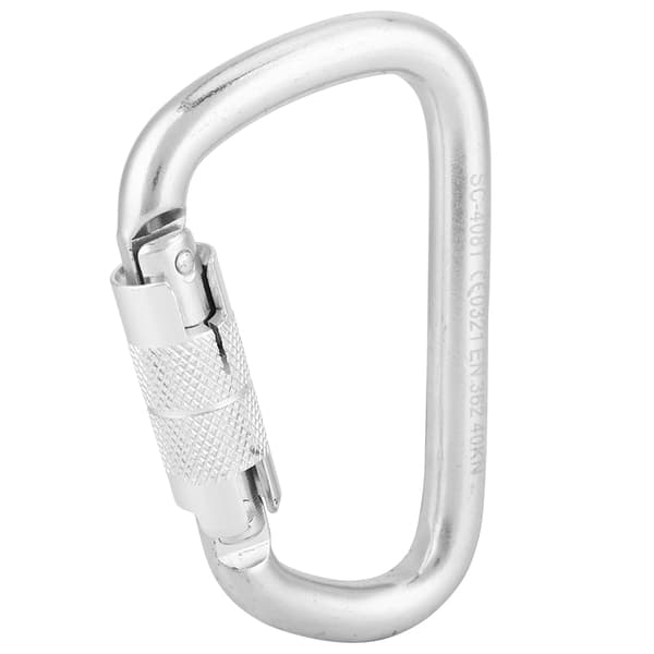 Automatic Locking Climbing Carabiner Aluminum Self-Locking D-Shaped Mountain Hook