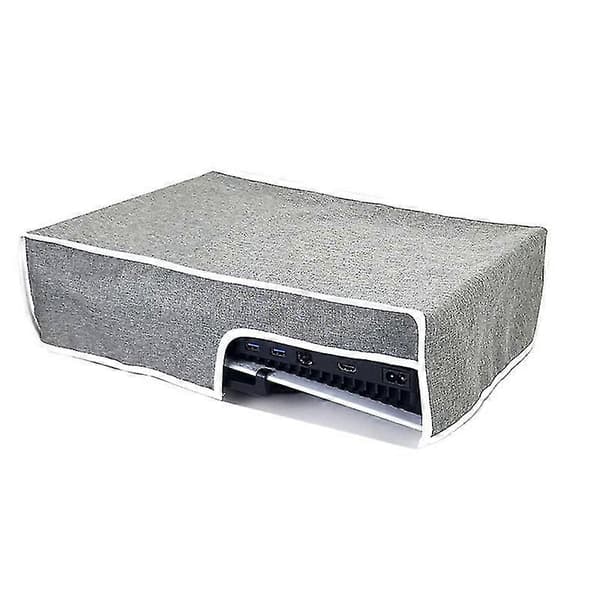 Horizontal Simple Style Protection For Ps5 Game Console Dustproof Cover For Ps5 Games, Grey