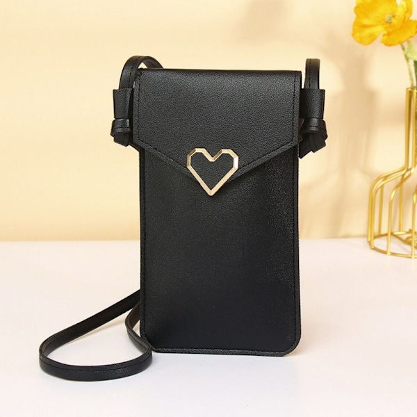 Mobiltelefon taske Touch Screen Telefon tasker SORT black
