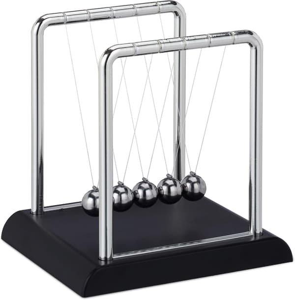 Newtons pendul (14 cm * 11,5 * 14,5 cm) Newtons pendul Newtons gunga