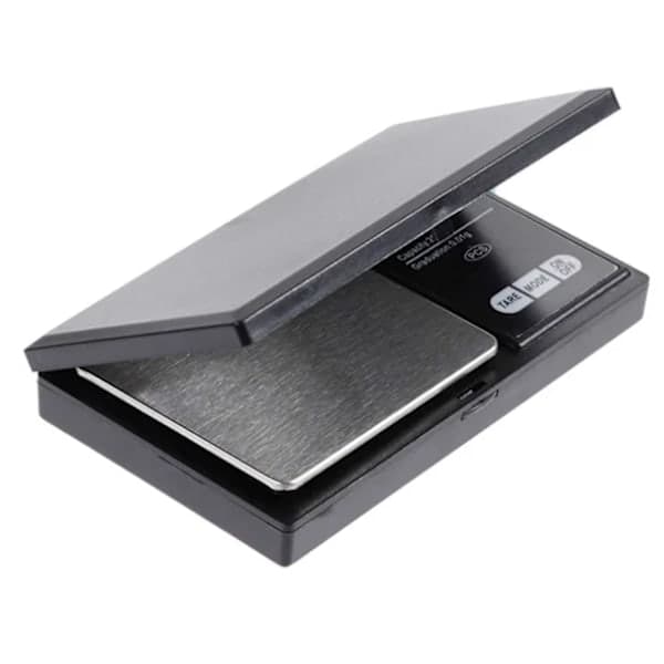 Foldable Digital Pocket Scale/Mini Scale/Jewelry Scale (0.01-500g) Black 500G