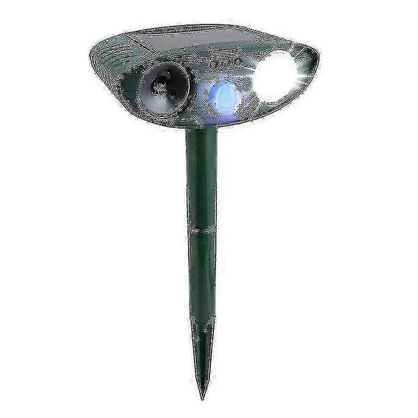 Ultrasonic Deer Repellent - 2-pack - Solar Powered - Get rid of deer within 48 hours (FMY)