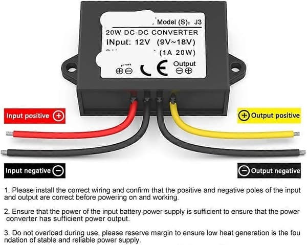 DCDC Boost Converter 12V til 20V Step-up Strømforsyningsmodul 9V-18V Indgang Stabil 4A Udgang