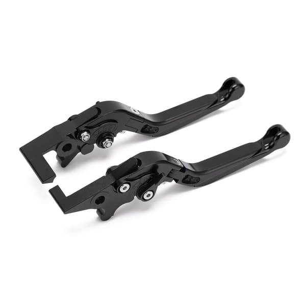 2 Pcs Motorcycle Brake Clutch Levers Adjustable CNC Aluminum Alloy Replacement for ADV150 2019‑2021 Black