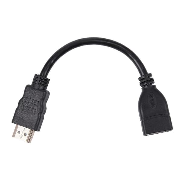 HDMI-kompatibel forlængerkabel han til hun kort og praktisk til Chrome Cast, Fire, Stick Connect