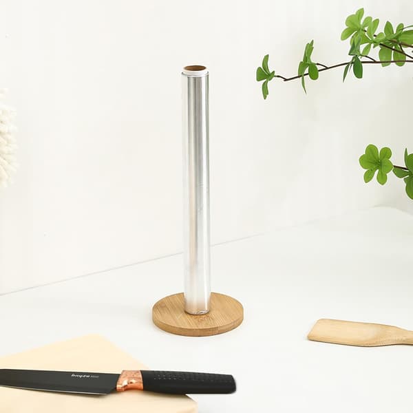 Puinen talouspaperiteline, puuta -