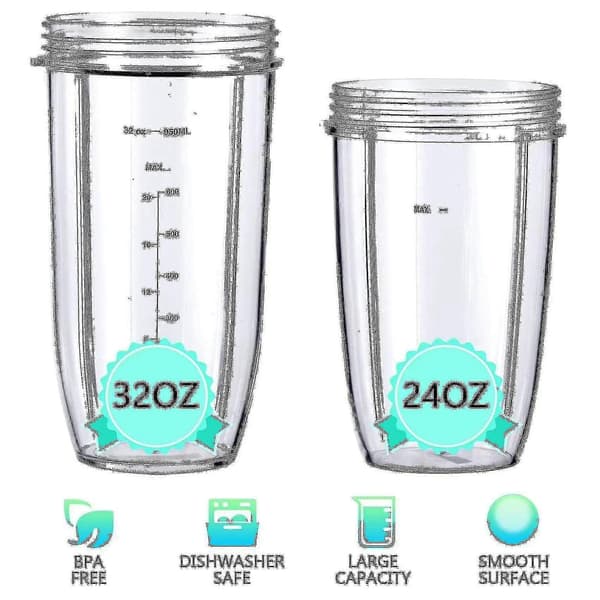 Reservedele til blender til Nutribullet blendere 600w/900w/pro (FMY)