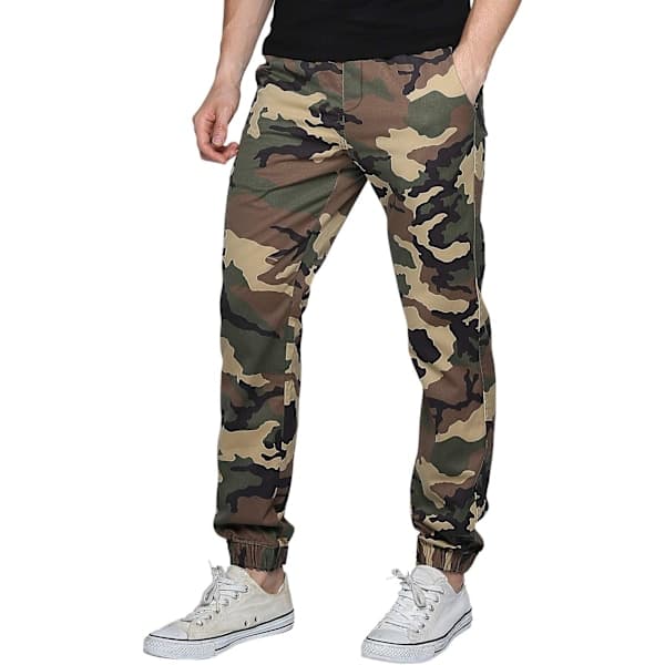 ch chino-sweatpants til mænd khaki max 36