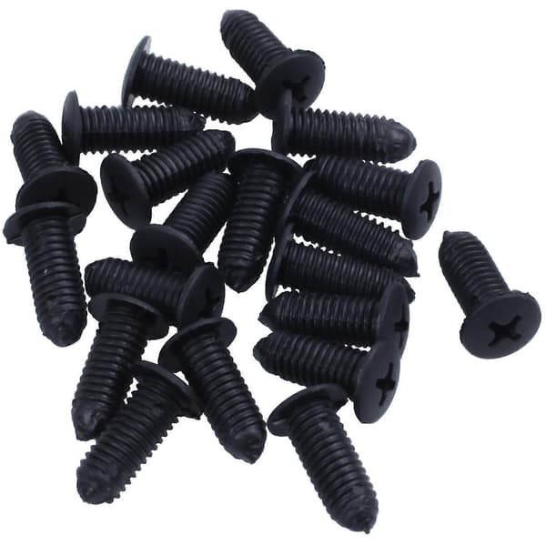 20 stk 8 mm X 20 mm Bilspænde Sorte Tætningsklemmer