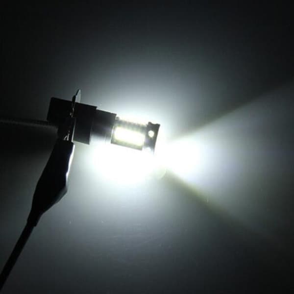 DRL-lamper 6500K hvite 30SMD 4014 881 880 H27 LED-erstatningslamper for tåkelys