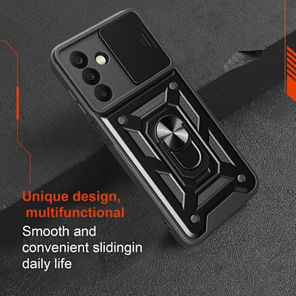 Samsung Galaxy A26 5G Cover CamShield Ring Hybrid Rosaguld