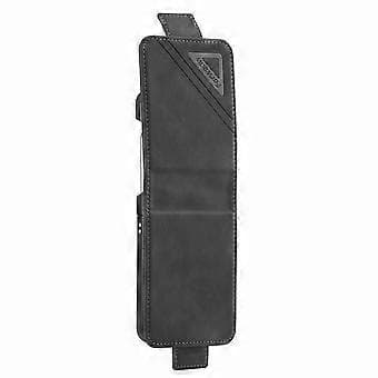 Magnetic Buckle Case Compatible with Samsung Galaxy Z Flip 3/4, PC Frame + PU Leather Protective Cover