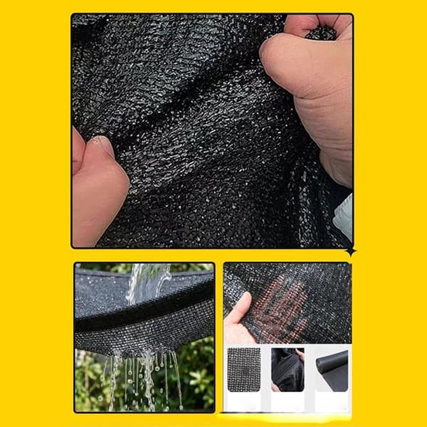 Hageseil, nett, 3 x 2 m, med maljer -