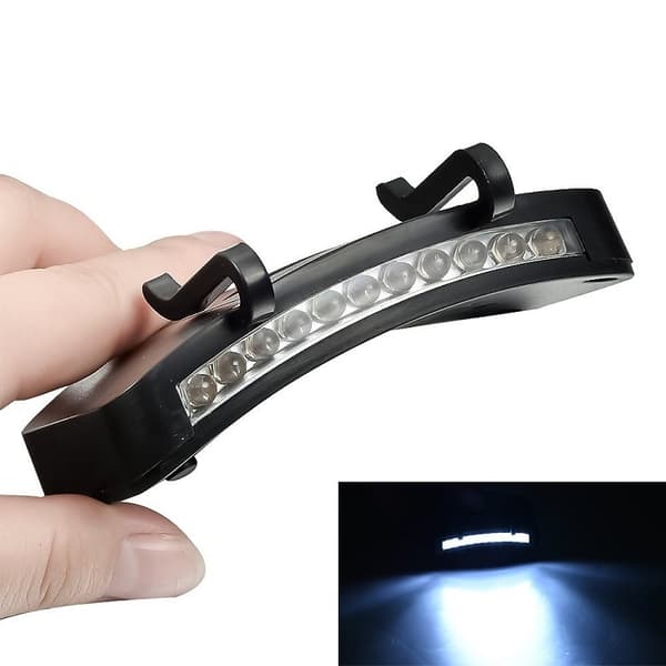 5-pakning LED-klemme på hodelykt med roterende hatt, vanntett hatt