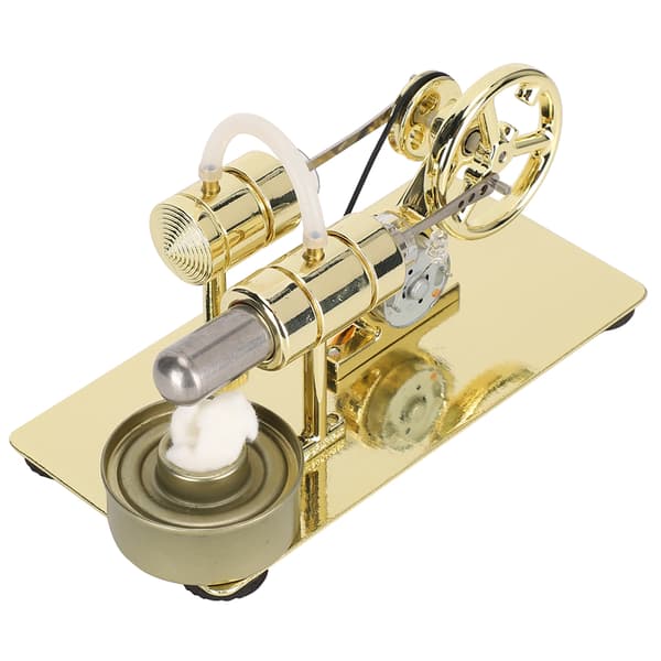 Stirling Engine Model External Combustion Engine Kids Physics Science Educational Toys