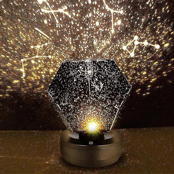 Wabjtam Jul 60000 Stjerner Stjernehimmel Projektorlys DIY Montering Hjemme Planetarium