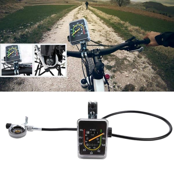 Cykelcomputer Stopur, Mekanisk Cykelcomputer Cykelhastighedsmåler Cykelmåler Stopur Cykelcomputer
