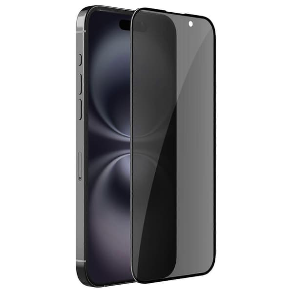 New Compatible with iPhone 16 Plus Anti-Peep Screen Protector Anti-Scratch AGC Glass Full Screen Film