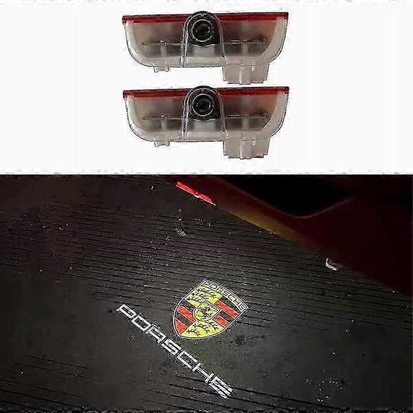 Led Logoprojektor Til Porsche Cayman Boxster Cayenne Macan 991 718 Hd_siasd