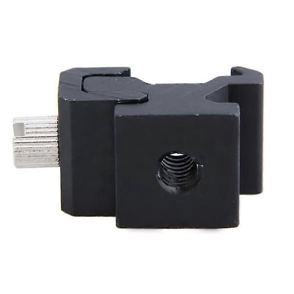 Kamera Blixt Hot Shoe Mount Adapter med 1/4 tum Hontråd/Skruvhål