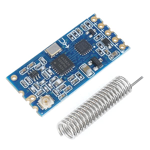 HC-12 SI4463 Wireless Serial Port Module 1000m with Spring Antenna 433.4—473.0MHz