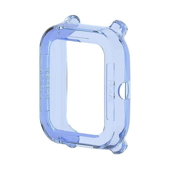 Shockproof Case for GTS2mini Protective Shell Overall Protective Case TPU Super Thin Protective Case Clear Blue Clear Blue