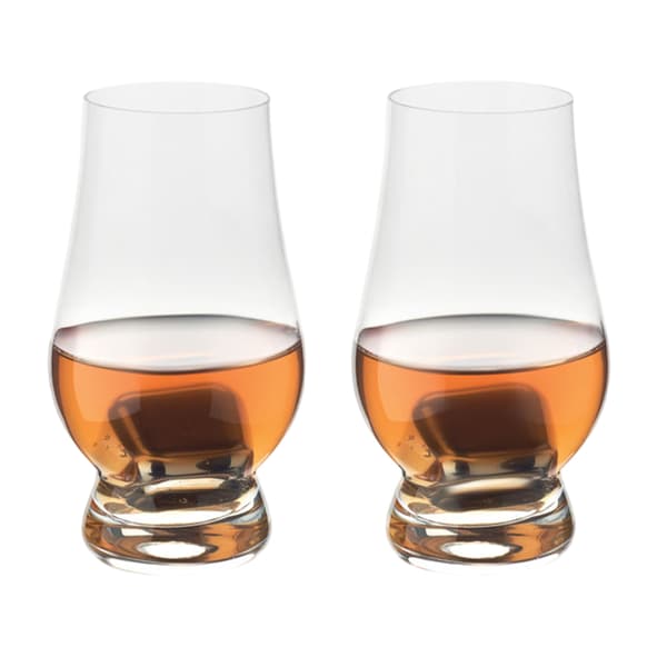 MidOcean Malt Whiskey Glas Set One Size Transparent/Silver Transparent/Silver Transparent/Silver One Size
