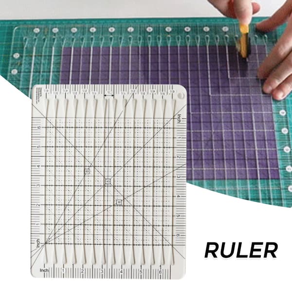 Quilt Cutting Ruler Acrylic DIY Craft Patchwork Sewing Template 6/12 inch B B