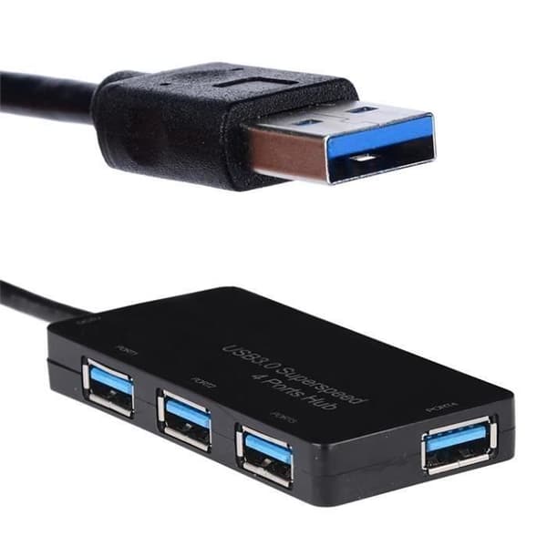 USB 3.0 HUB Supernopea adapteri PC-kannettavalle