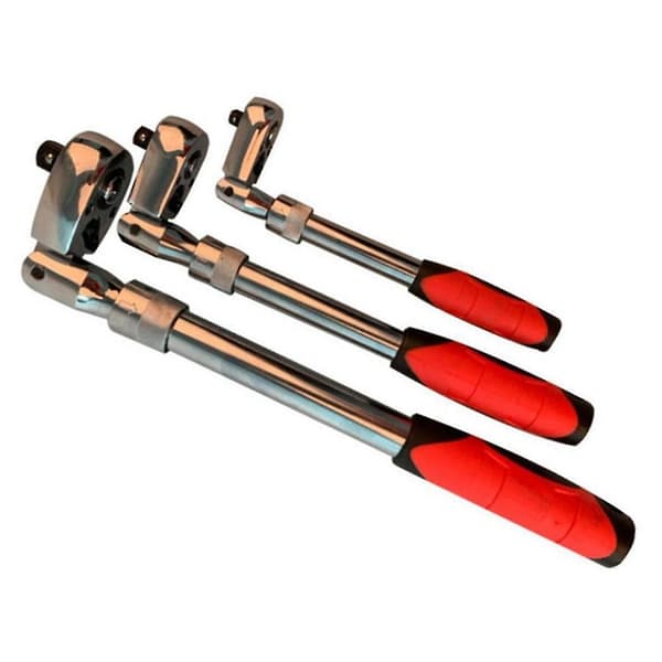 72-tooth Telescopic Ratchet Wrench 3/8 Automatic Quick Release Quick Wrench Telescopic Wrench Movable Head Wrench
