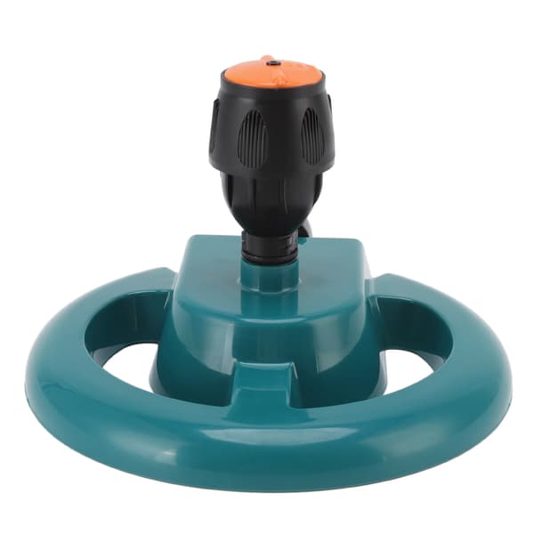 Automatic 360 Degree Rotation Garden Lawn Sprinkler Durable ABS Round Base