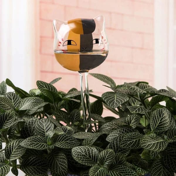 3-pack Automatic Plant Watering Globes, Hand-Blown Clear Glass Drip Irrigation System 1002 1002[CO]