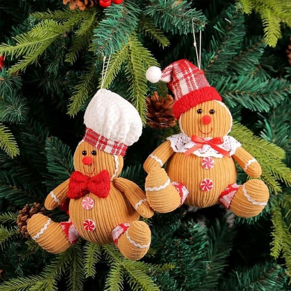 Bitar Jul Pepperkakemann Plysjdukker Figurer