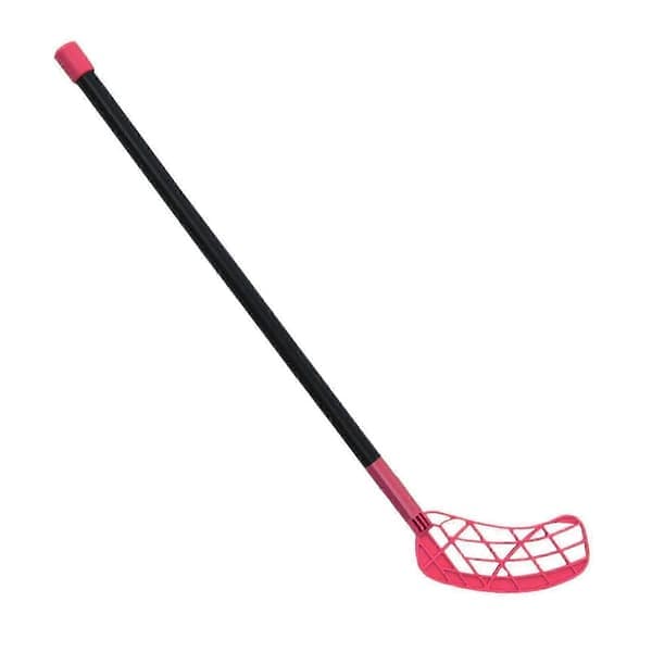 Lasten salibandymaila maahockeymaila ulkoharjoitteluun vihreä punainen 85 cm