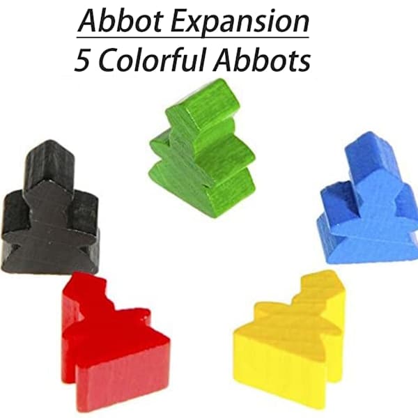 Carcassonne Brettspill Familiespill Brettspill Utvid Brettspill for 2-5 Spillere-FA-
