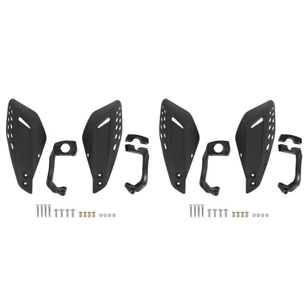 4x Motorcycle Windshield Handle Universal 7/8 Inch 22MM Handle Guard Shield Motocross Scooter