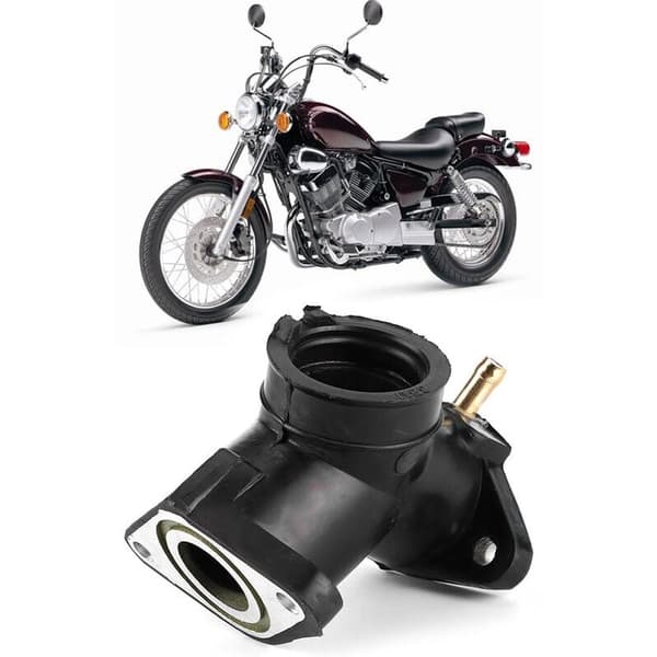 Motorcykel Karburator Interface Joint Boot Tilbehør Indsugningsrør Karburator Boot Passer til Virago XV125 XV250