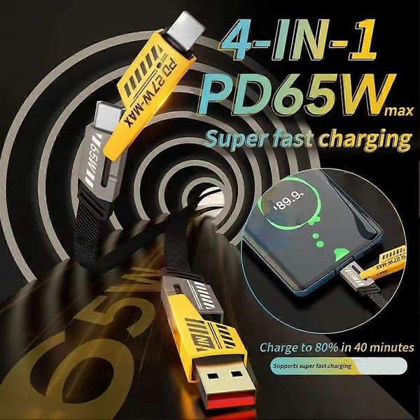 Mobildatalinje 15PD Ladekabel til Mobiltelefon og Laptop (FMY)