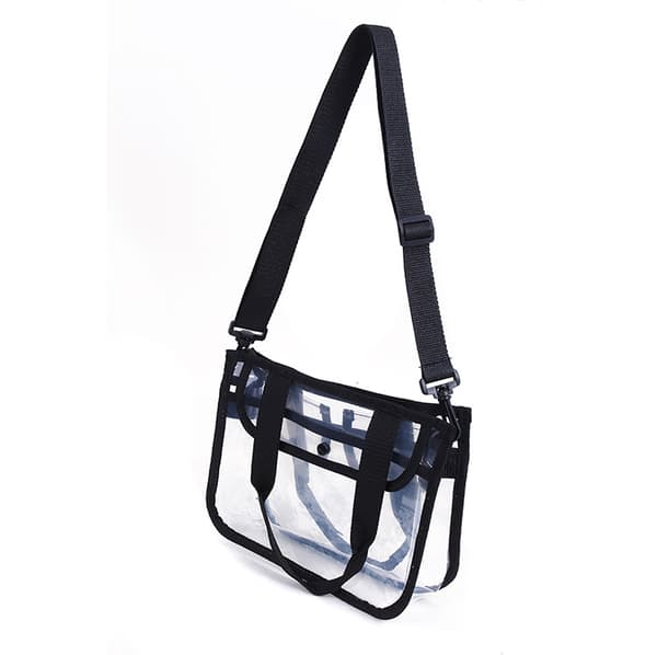 Beach bag travel bath bag washable thickened bath shoulder transparent