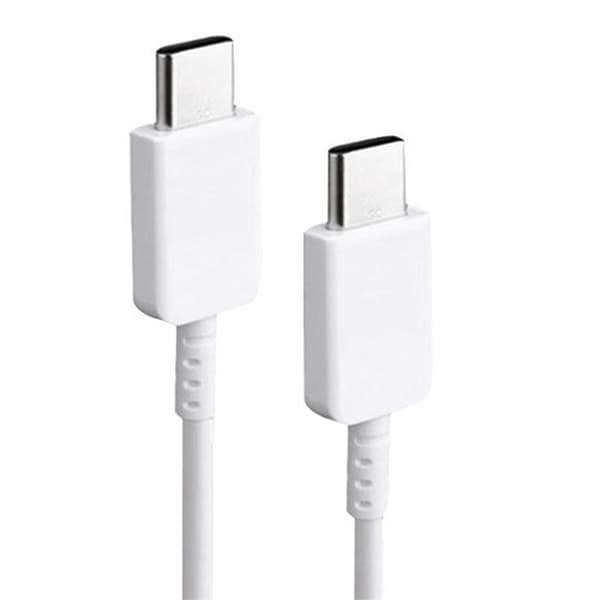 Typ C - Typ C -kaapeli PD-pikalataus Joustava C-tyypin datakaapeli Androidille Note 10 -puhelimelle 1 m Valkoinen_tfrf