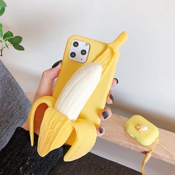 Søtt 3D Silikon Kawaii Telefondeksel til iPhone 15 Pro Max med Myk Fidget & Kamerabeskyttelse, Kompatibelt med iPhone 15 Pro Max, Inkluderer Stativ [JUN]