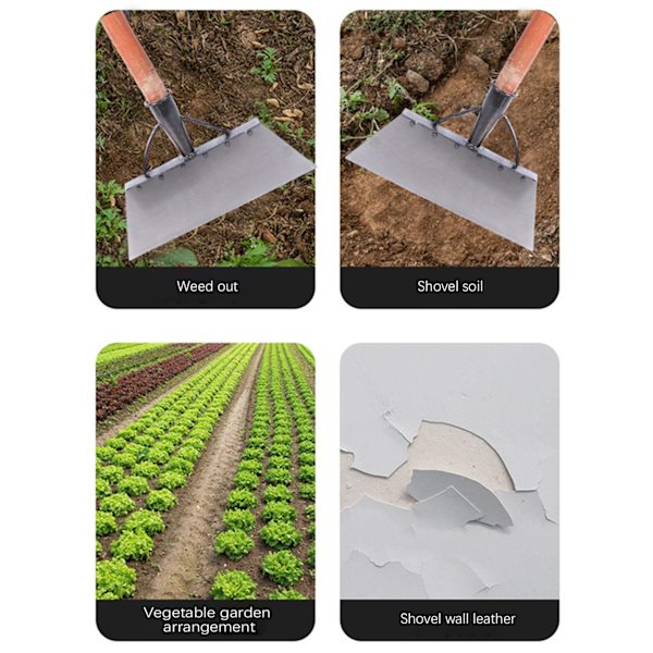 Multifunctional Shovel Head Robust Farm Weeding Tool for Cleaning Moss Debris Bundle 26 Bundle 26
