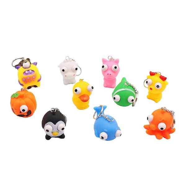 Mini dyregaver til barn kan klemmes fritt dyr stressavlastende leker Kawaii bursdagsgaver til gutter og jenter