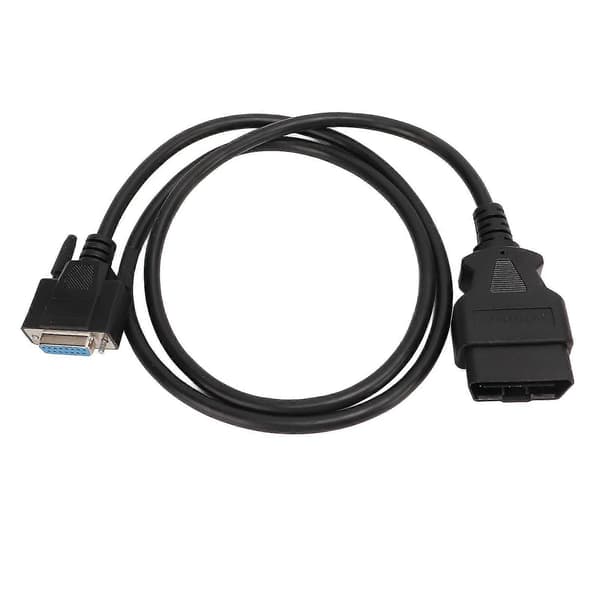 Hoved-OBD2-kabel OBDII Test Diagnostisk Stik Adapterkabel Erstatning for Launch CRP123 CRP129