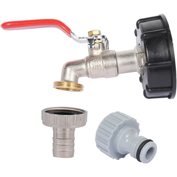 IBC Tank Adapter S60X6 Replacement Valve Coupling 1/2\" Hose