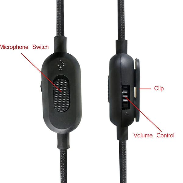 Korvauskaapeli Logitech G433/233/g Pro/g Pro X/hyperx Cloud Alpha/Xbox One -kuulokkeille