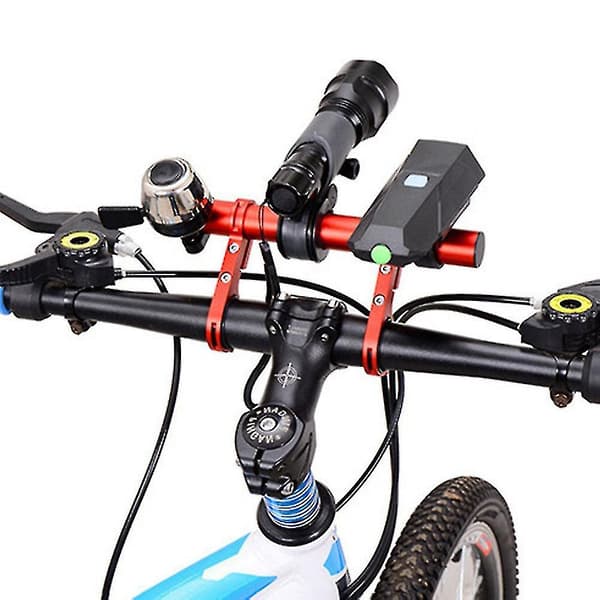 Sininen MTB-pyörän ohjaustangon jatkovarsi