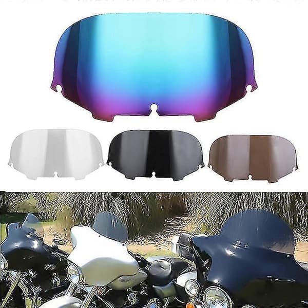 6\" 8\" Windshield Motorcycle For 1996-2013 Harley Electra Street Glide Flhx Touring Cvo Wind Deflector Windscreen Fairing Case 6 Inch Clear